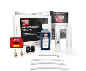 TB Kit de Purge pour Freins à Disque hydrauliques ou sur Jantes Magura - kit de Purge Comprenant Huile minérale/Liquide de Frein - pour Freins de vélo