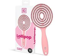 Tb Tools For Beauty-Ergonomic Pink Detangling Brush For Wet & Dry Hair Unique Design Massage Scalp Shine Vegan Lasting No Frizz Elegant Hair Care