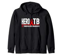 TB Tuberculosis Hero - Journée Mondiale de la tuberculose Sweat à Capuche