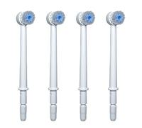 TB100E Lot de 4 embouts de brosse à dents de rechange compatibles avec les têtes de brosse à dents génériques Waterpik pour hydropulseur Waterpik et brosse à dents