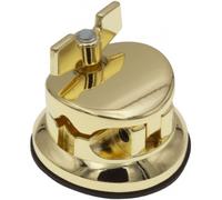 TB10BR - Coquille Ronde Deluxe Support Tom / Tom Basse Doré 50mm (x1)