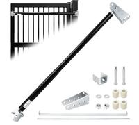 TB200B Ferme-portail hydraulique pour portails extérieurs de 127 à 63,5 kg de poids, 101,6 à 162,6 cm de largeur, convient pour la cour, les clôtures, les jardins, les ranchs, les fermes, fermes