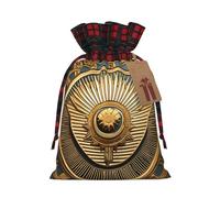 TBABMDPDM Sun Old Sac cadeau en lin avec cordon de serrage Motif imprimé grâce égyptienne intemporelle