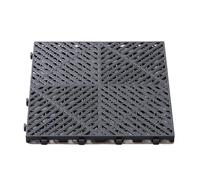 TBADEWOQI Grille de Drainage tranchée, couvercles extérieur, carrelage Sol à emboîtement, modulaire en PP 40 x cm Multicolore 4-30 pièces(Color1,15pieces)