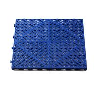 TBADEWOQI Grille de Drainage tranchée, couvercles extérieur, carrelage Sol à emboîtement, modulaire en PP 40 x cm Multicolore 4-30 pièces(Color2,30pieces)