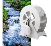 tbanvoo Micro GéNéRateur De Turbine HydroéLectrique, GéNéRateur De Roue Hydraulique à Basse Vitesse De 100 W, pour Bureau, à CôTé d'un éTang à Poissons, De Ruisseaux Et De RivièRes Sauvages