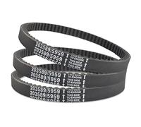 TBAPFS Lot de 3 courroies d'entraînement de rechange pour Go Kart 5959/Comet 203589