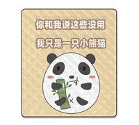 TBATM Couverture de Camping, Tapis de Plage Confortable et Lavable, Nappe Exterieur Pique-Nique Tapis de Camping Imperméable et Résistant au Sable, pour Camping Voyage Randonnée,Panda,150×200cm