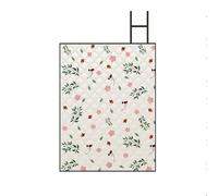 TBATM Couverture Portable de Pique-Nique Impermeable Pliable Antipoussiere avec Poignee for Camping Plage Parc Jardin Festivals et Toutes Activites Exterieures,D,200×300cm