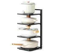 TBATM Étagère de Rangement Réglable pour Casseroles