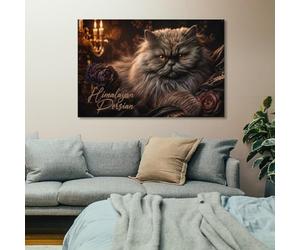 TBDUEPS Elegant Himalayan Persian Toile Décorative, Déco Murale Salon | Utilisez tableau mural pour dans un mur galerie; une solution décorative simple dans les petits comme les grands espaces