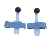 Tbest 1 Paire D'entraîneurs de Doigts pour Piano, Support Solide en Caoutchouc pour Corriger la Posture des Doigts, pour la Pratique du Piano (Bleu)