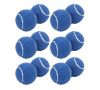 Tbest 12 Balles de Tennis de Pack, Portable et Facile à Transporter, Ensemble Complet, Construction de qualité Supérieure et Durable, Utilisation Polyvalente, Adaptée à la Pratique et à la Formation