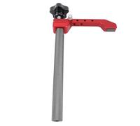 Tbest 19mm Aluminum Bench Dog Clamp pour Menuiserie | Alliage haute résistance, grande plaque de pressage, tampon anti-rayures, pince de maintien sécurisée