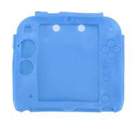 Tbest 2DS Silicone avec Protecteur d'écran - Coque Souple et Résistante aux Rayures pour Console de Jeu Portable, Poignée Antidérapante et clarté HD, Portable et Légère (BLUE)