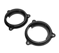 Tbest 2pcs 6,5 Pouces Banne de Support D'adaptateur Noir de 6,5 Pouces avec Remplacement du Faisceau de Fil pour Murano Titan K2 Matériau ABS de Haute qualité Durable et Résistant à