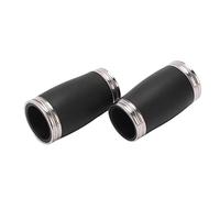 Tbest 2pcs Clarinette Tuning Pipe BB Heights Pipe Clarinette Drum Remplacement des Accessoires 58 Mm Pour Améliorer le Son et les Performances, Métal + Plastique, Longueur de 2,3 Pouces