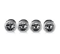 Tbest 3 Color LED Turbine Air Vent Light Kit Avant Éclairage Ambiant Décoratif Avant pour V Classe V W447 2014 2020 ABS PC MATÉRIAU 4PCS