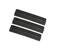 Tbest 3 Pièces Support de Clip de Bateau Marin, Crochet de Siège de Bateau Support de Clip de Bateau de Remplacement pour Bateau Gonflable Nervure Dériveur Kayak Bateau Noir