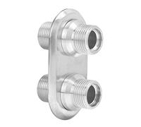 Tbest A/C Cloison 2 Ports Modification Compatible avec les Véhicules Ford | Alliage d\'aluminium 6061-T6, performances améliorées, compatible avec les systèmes OEM