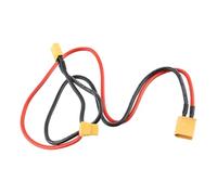 Tbest A14 Silicone Ignifuge Xt60 Femelle à Xt30 Coude Câble Adaptateur d'alimentation à 90 Degrés Connecteur Stable à Haute Température pour Batteries de Drones Rc