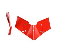 Tbest Accessoire de Sillonneur de Fraise 15683 Angle D'aile Réglable | Revêtement Antirouille, Ailes Réglables, Sillonnage de la Terre de Jardin, compatibilité avec Motoculteur à Dents Arrière,