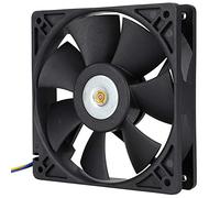Tbest Accessoires et Pièces Informatiques,Accessoires et Pièces Informatiques,Composants Informatiques,SHLF1212PHE-15 DC12V 0,8A 12 Cm 4 Broches Ventilateur de Refroidissement
