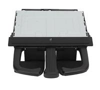 Tbest Accoudoir de Siège Arrière Porte-gobelet étagère de Rangement de Boissons Extensible Accessoire Automobile Durable pour Rabbit 8P0885995B