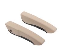 Tbest Accoudoir Réglable pour Voiture Universel Robuste 0 à 120 Degrés, Support de Bras Pivotant en Continu pour Camping-car, Camions, Camping-cars, Paire Gauche Droite Beige