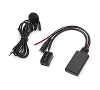 Tbest Adaptateur Bluetooth 5.0 pour Voiture avec Microphone Plug & Play Compatibilité Universelle pour Z4 E85 X3 E83 E39 E60 E61 E63 E64 Musique Haute fidélité et Appels Mains Libres