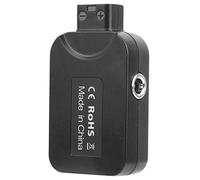 Tbest Adaptateur Convertisseur d'alimentation CC DTap vers USB, Petit, Léger, Haute efficacité, pour Caméra VLock Extérieure, Noir, 29 G