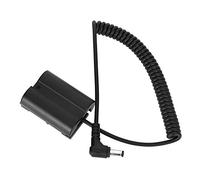 Tbest Adaptateur de Batterie Factice Décodage Complet pour Appareil Photo Z7 Z6 D850 D810 D750 D7200 D7000 D610 D800 D600 Alimentation Externe en Plastique Professionnel Noir 40 110