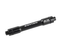 Tbest Adaptateur de la Hub D'essieu Résistant Haut sur Un Remplacement Gratuit Rapide de 9 mm. Outil de Conversion divisé pour la Roue Avant de Vélo Parfaite pour Le VTT (Black)
