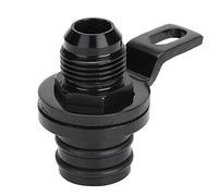 Tbest Adaptateur de Prise de Bloc, Raccords de Reniflard, Billette D'aluminium Haute Performance, Conception à Double Joint Torique, Loquet Universel, compatibilité Directe pour