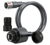 Tbest Adaptateur Ethernet, Connecteur SPX vers RJ45 2000Mbps | Câble étanche 23 AWG, utilisation intérieure/extérieure, PVC durable.