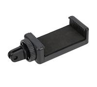 Tbest Adaptateur Universel de Support de Smartphone avec Sabot Froid pour Diffusion en Direct, Support de Trépied de Téléphone de 6 à 9 Cm, Trous de Vis de 1/4 Po Compatibles avec Les