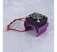 Tbest Aluminum Heat Sink Cooler for 36mm RC Motor (PURPLE)