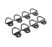 Tbest Anneaux d'ancrage Universels Robustes pour Arrimage de Camion, 8 Pièces, Crochets de Remorquage en Acier Massif Haute Résistance pour Remorque de Camping-Car, SUV, Sécurisation