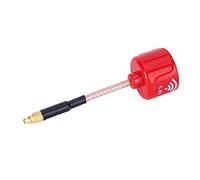 Tbest Antenne à Gain élevé LHCP 5.8Ghz 3dBi pour Drone de Course FPV, Transmission Vidéo Directionnelle Stable, Connecteur UFL, Accessoire RC Pliable (Tête Droite MMCX)