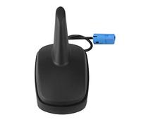 Tbest Antenne D'aileron D'antenne de Toit de Voiture en Plastique ABS Résistant aux, Remplacement Durable pour Zafira Vectra Meriva Signum Omega Noir 8,5 X.6,5 Cm