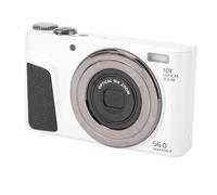 Tbest Appareil Photo Numérique 4K avec écran Rabattable 56MP HD Reconnaissance Faciale Zoom Optique 10x Appareil Photo à Zoom Numérique 6X avec Flash pour la Photographie, Le et Les