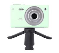 Tbest Appareil Photo Numérique 4K Mise au Point Automatique 64MP avec Zoom 16X Anti-secousse Voyage Compact pour Débutants Adolescents Adultes ABS Écran 2,8 Pouces 4,1x2,6x0,7 Pouces (Green)