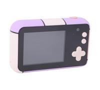 Tbest Appareil Photo pour Enfants 48MP HD Numérique avec écran de 2,4 Pouces, Filtres Flash à Double Objectif, Fonctionnalités Créatives pour Les Enfants en Bas âge, Jouet Présent, (Violet)