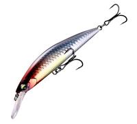 Tbest Appâts de Poisson Appâts Dure à la Main pour la Basse pour Basse Actions de Natation des Pointes 11 Cm 29g 2 Crochets 3D Yeux pour l'eau Salée Pêche à l'eau Fraîche (3)