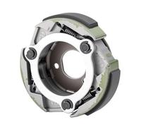 Tbest Assemblage de Mâchoires D’embrayage Centrifuge 132 Mm Conception à 3 | Corps en Zinc, Doublure Semi Métallique, Plaque en Carbone, Transmission CVT de Scooter ATV 250 Ml, Ressort de Rappel en