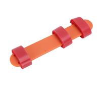 Tbest Assistant de Poignet de Violon Gauche Outil D'aide à la Poignet de la Technique de Poignet Droit pour les Jeunes Violonistes Débutants en Plastique 5.9x1.0In (ORANGE)