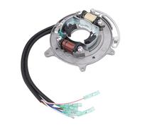 Tbest Assy de Base de Bobine à Moteur Hors-Bord, 25 30 Moteur, Ensemble de Base de Bobine de Moteur à Bateau à Haute Puissance adapté au Numéro de Pièce OEM à 2 Traits 69p 85560 00