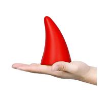 Tbest Autocollant de Corne de Diable de Voiture 3D Mignon Créatif Anti-collision Résistant aux Chocs Décoration Extérieure Ajustement Universel Matériau en Mousse Résistant aux (cornes de diable