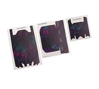 Tbest Autocollants décoratifs en PVC avec motif unique pour 3 autocollants de protection amovibles pour 3 accessoires (Hell Rock Stream)