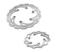 Tbest Avant Arrière Disques De Frein Rotor Haute Performance Durable Moto Disques De Frein pour 125 500 XCF XCW SX SXF EXC EXCF TPI 6D 1994 à 2022 260mm 220mm 2PCS